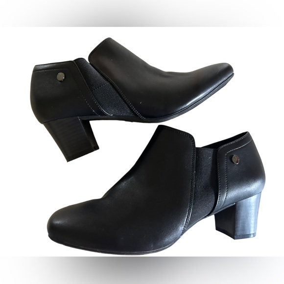 East 5th Shoes East 5th Womens Rocco Stacked Heel Booties 75 Poshmark